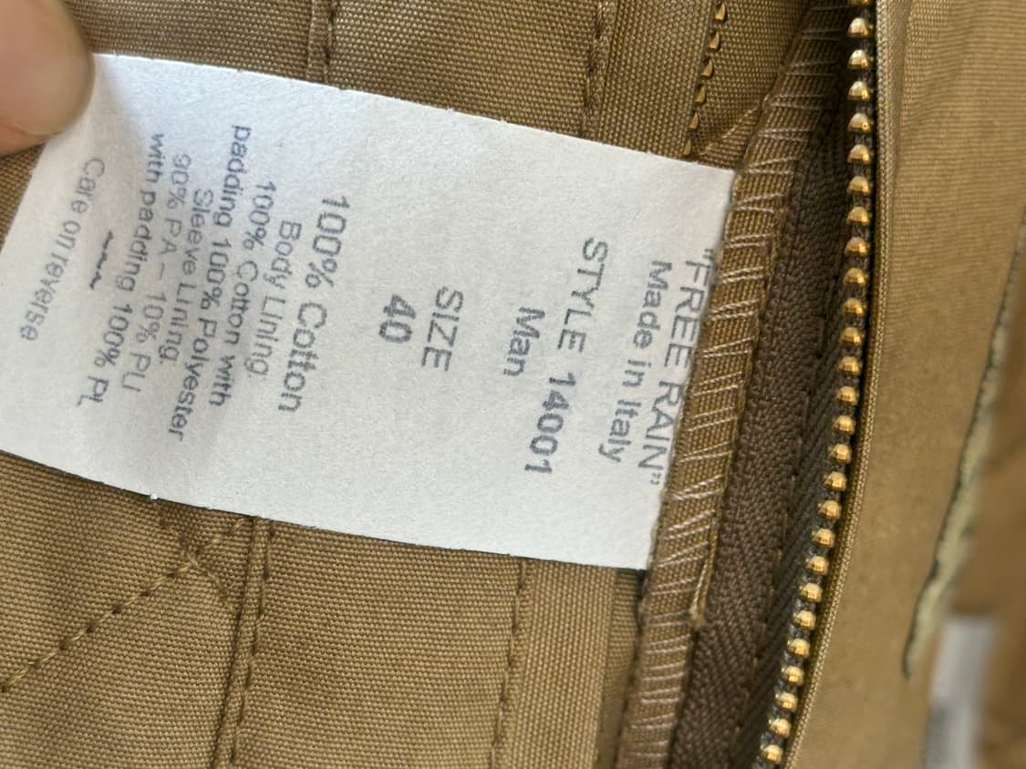 엔지니어드 가먼츠 프리레인 왁싱 후드자켓 (40) 상품이미지6