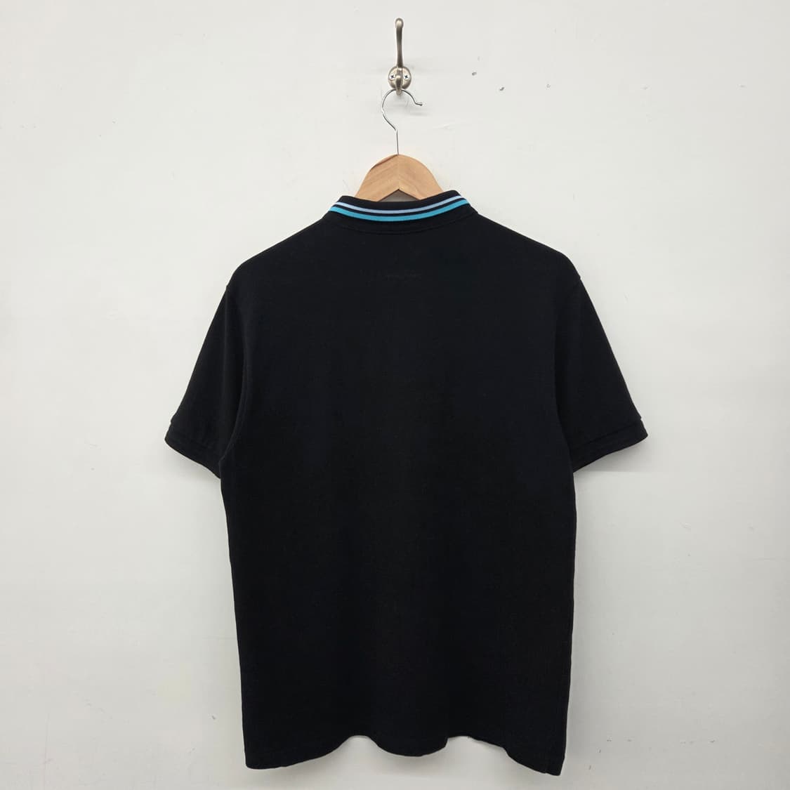 프레드페리 블랙 카라 반팔티셔츠 남L 상품이미지5