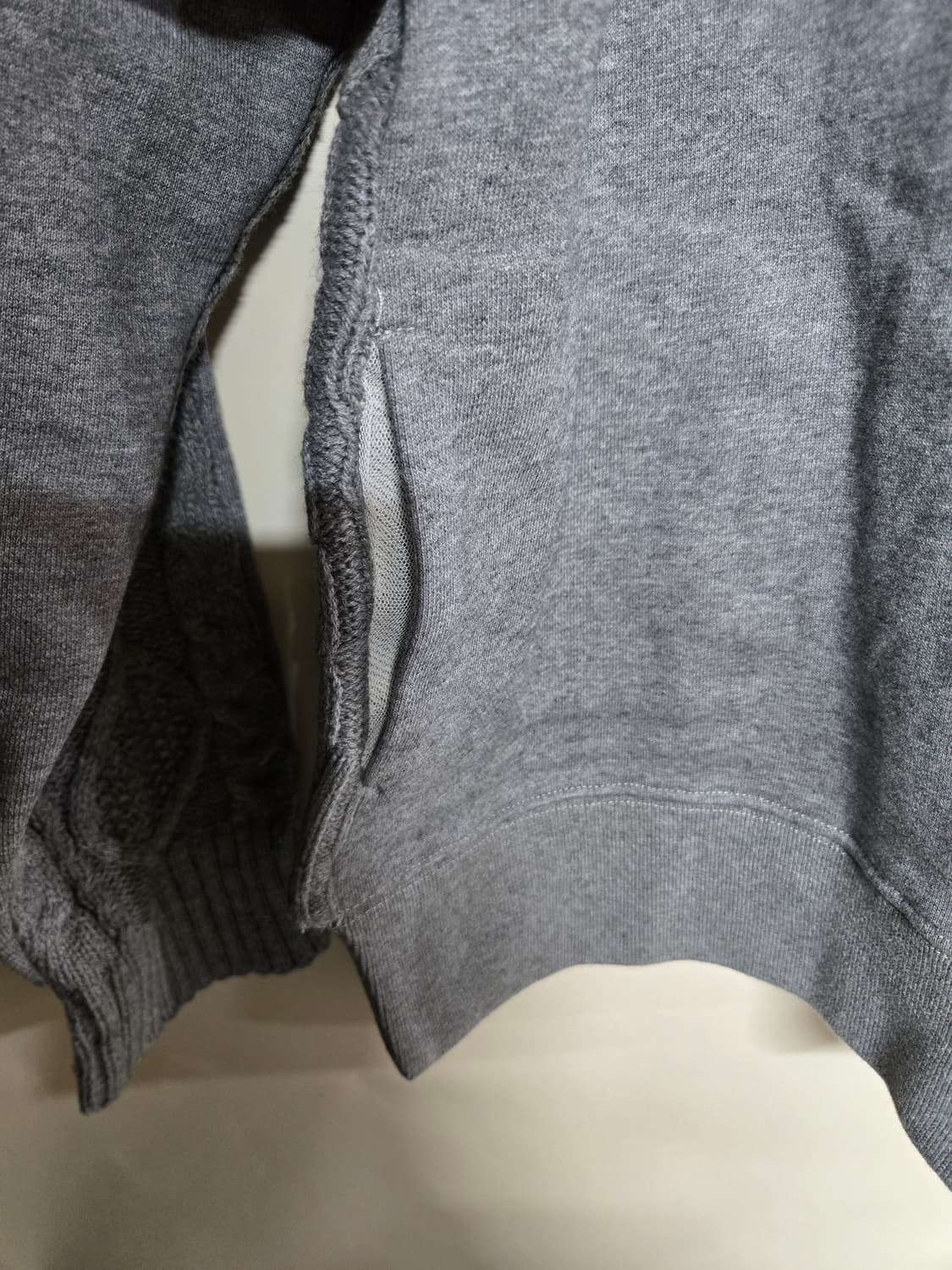 나이키 회색 맨투맨 L( 뒤  니트) 남녀공용  상품이미지4