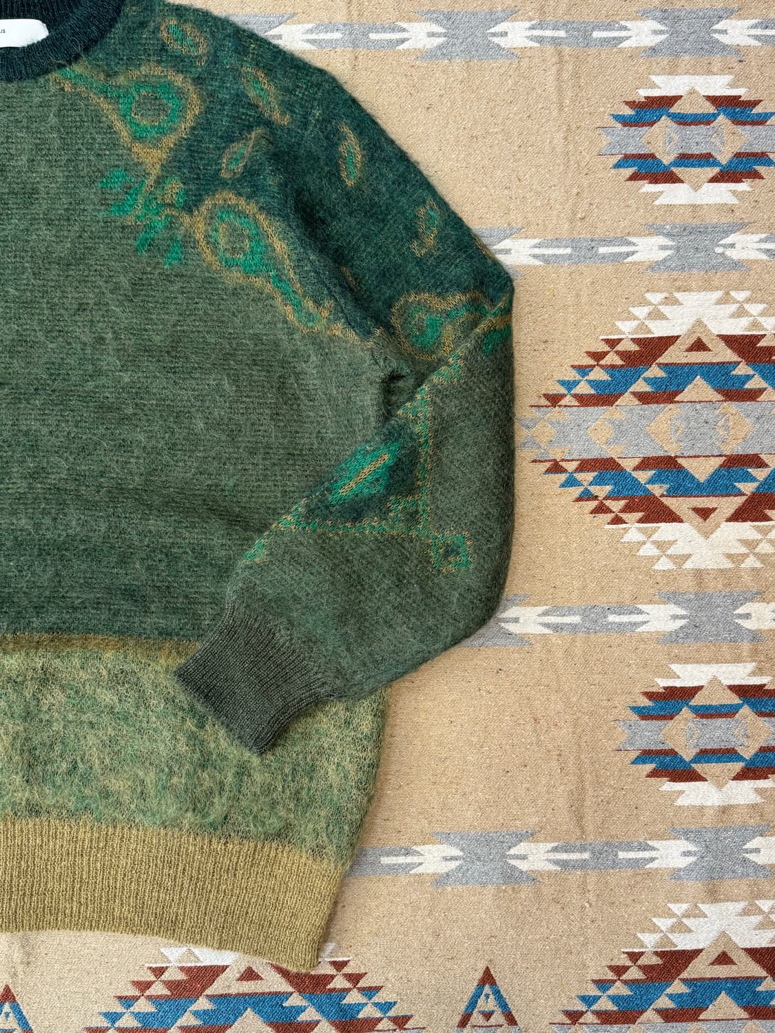 [L] 토가 비릴리스 모헤어 자카드 니트 풀오버  상품이미지4