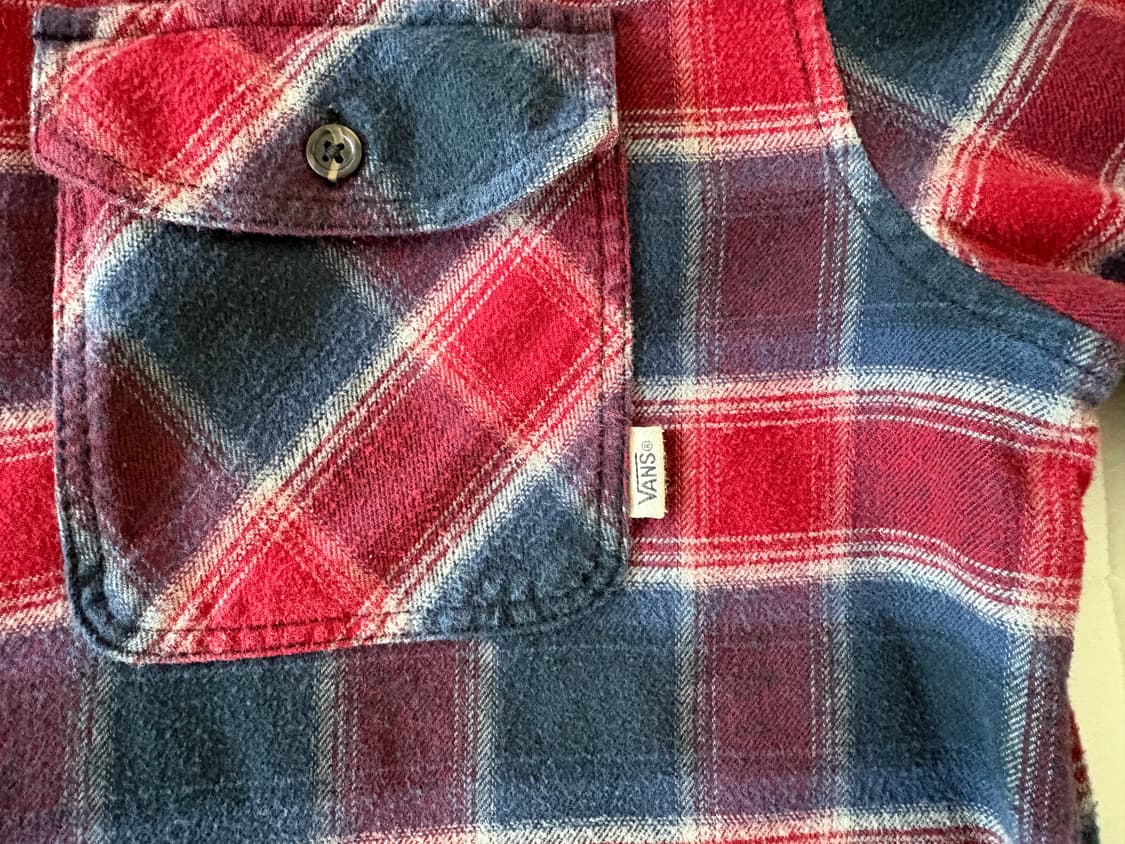 Vans 반스 체크 셔츠 XL 상품이미지6
