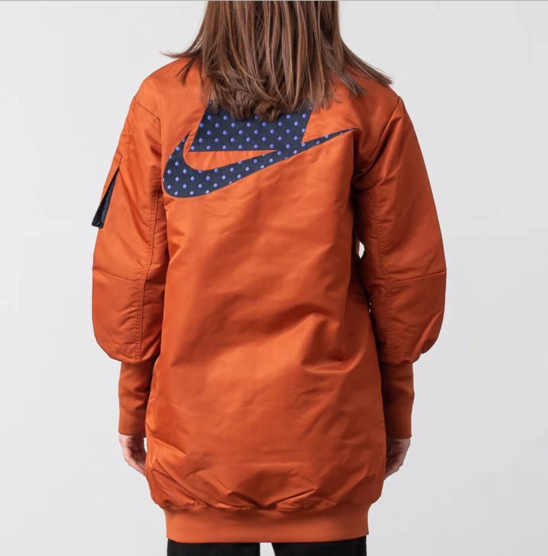 나이키 NSW 여성 MA-1 롱 봄버 자켓 M 상품이미지2