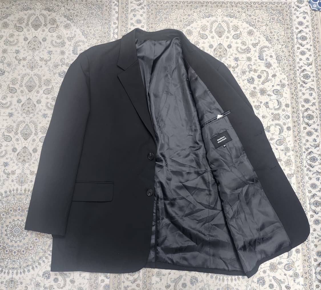 (새상품) 무탠다드 블랙 블레이저 2XL 상품이미지2