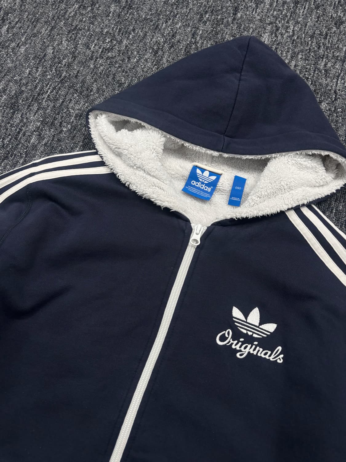 아디다스 네이비 후드집업 상품이미지4