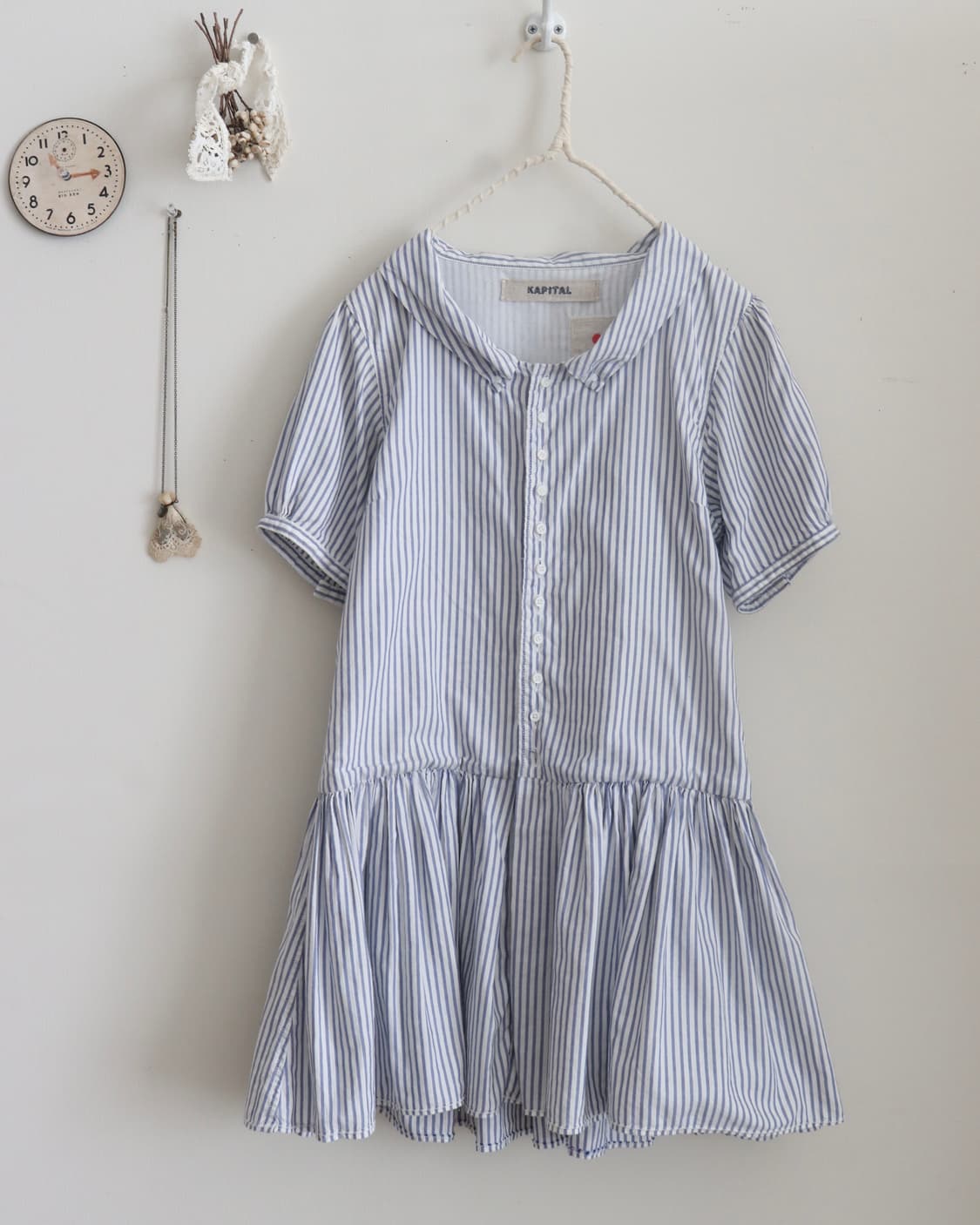 [Kapital] Blue Stripe Tunic Blouse 상품이미지9