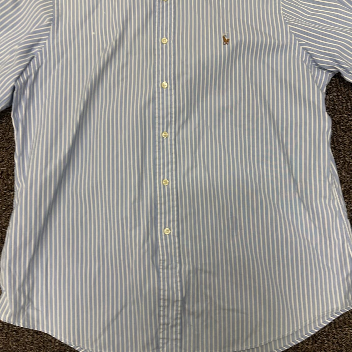 POLO 폴로 랄프로렌 스트라이프 반팔 셔츠 커스텀핏 XL-2XL 상품이미지4