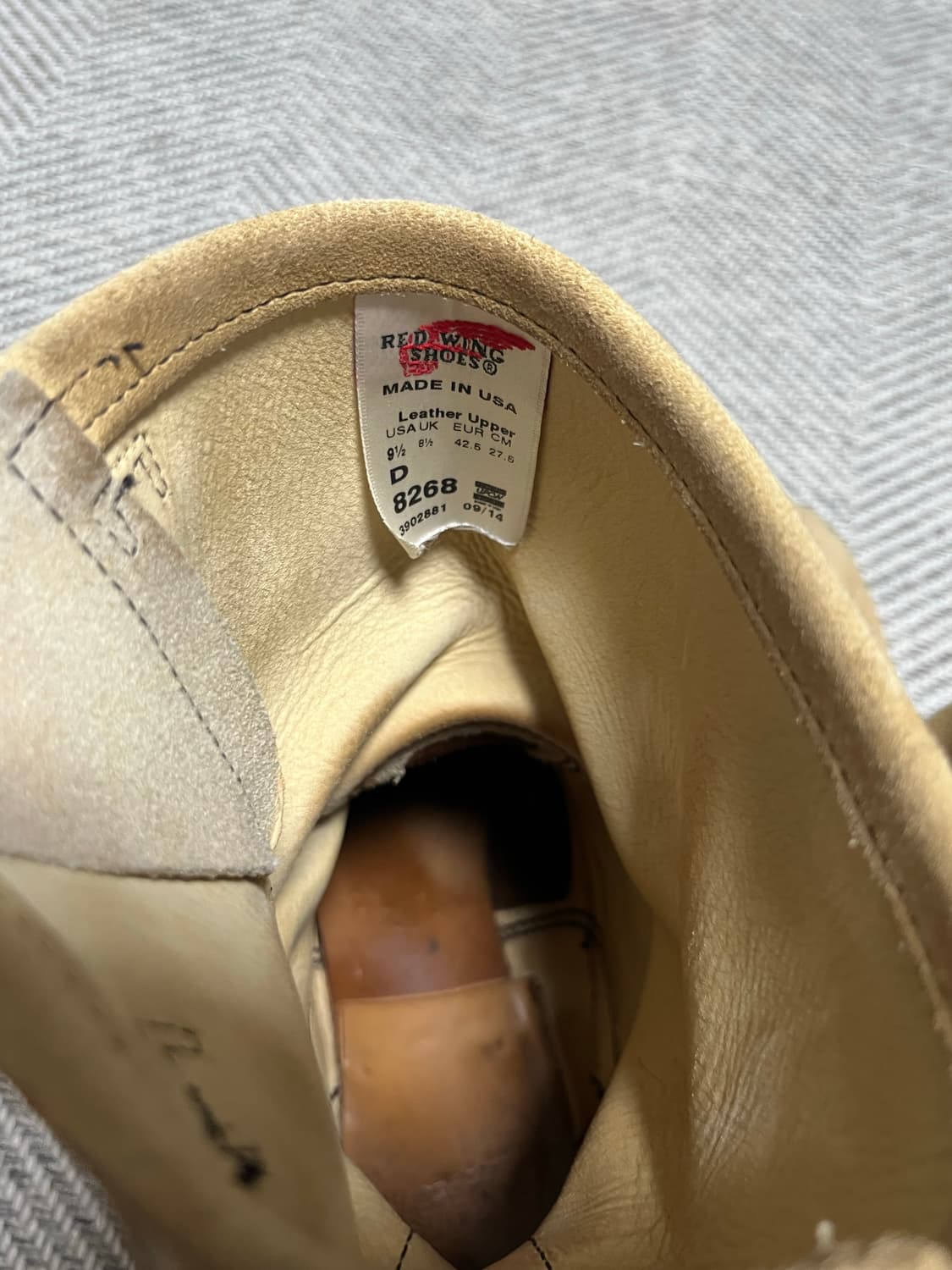 redwing 8268 9.5D 엔지니어부츠 상품이미지6