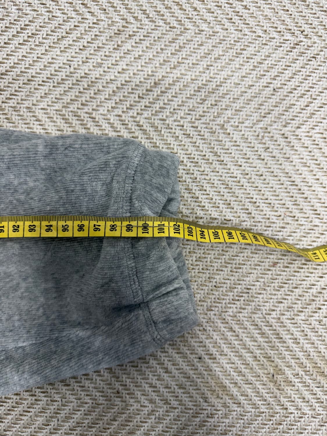 정품) 알렉산더왕 여성 벨벳 트레이닝 바지 L 상품이미지9