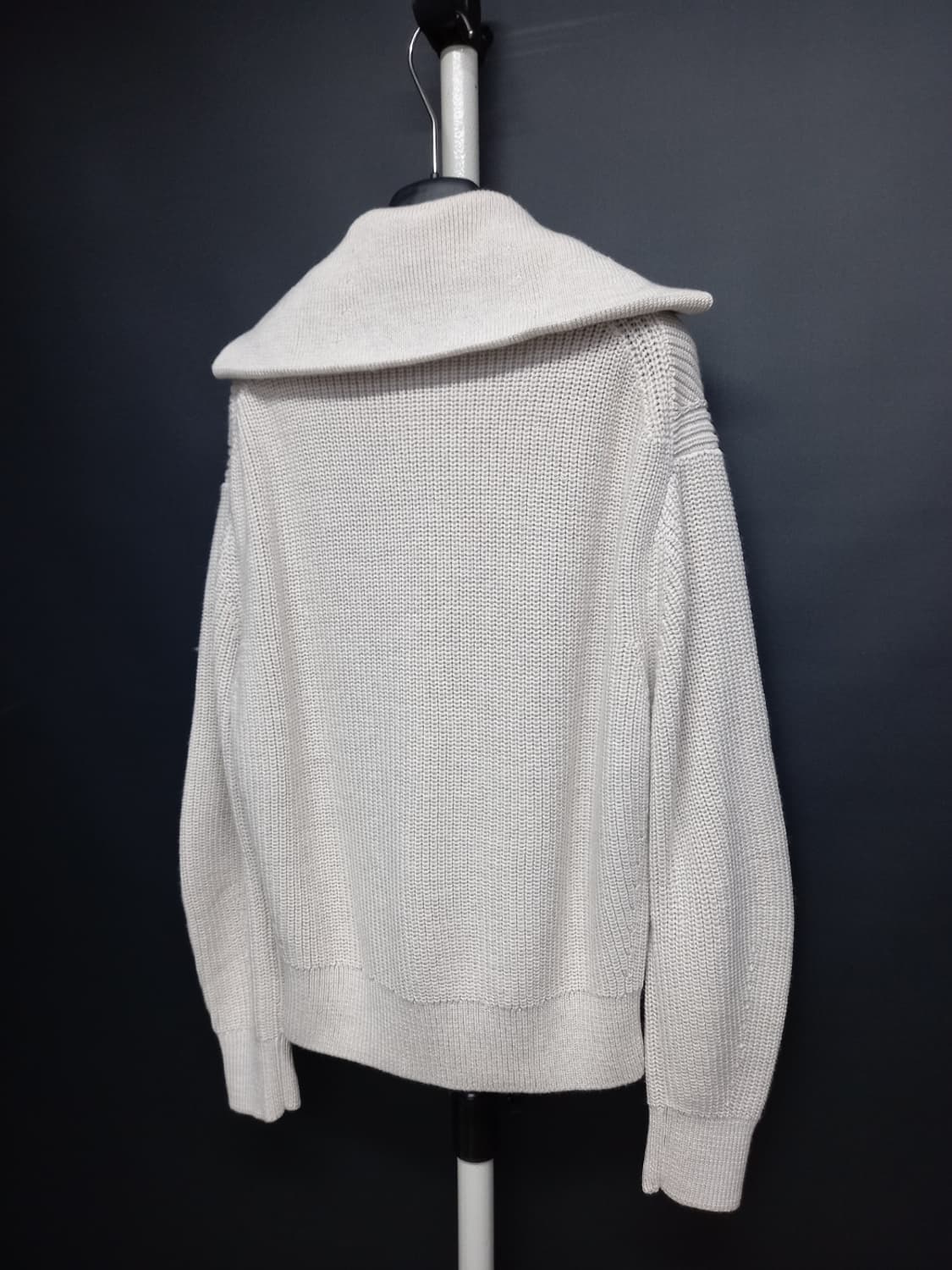 새 코스 COS 춘추동 모 하프집업 스웨터 XS 44.55 상품이미지7