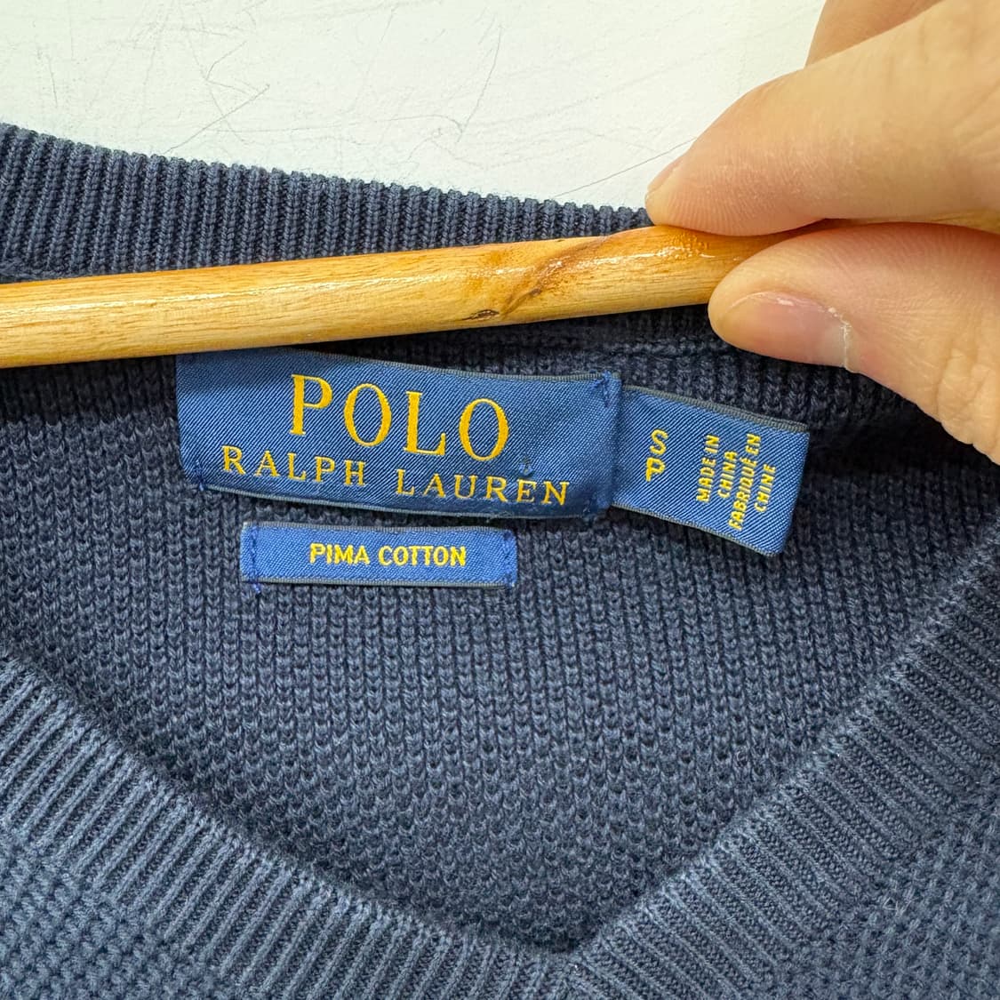 폴로 랄프로렌 니트 베스트 네이비 남성 S 상품이미지3