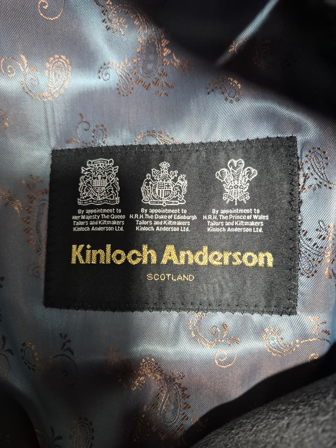 킨록앤더슨 캐시미어 100%  롱코트 남성 95 상품이미지3