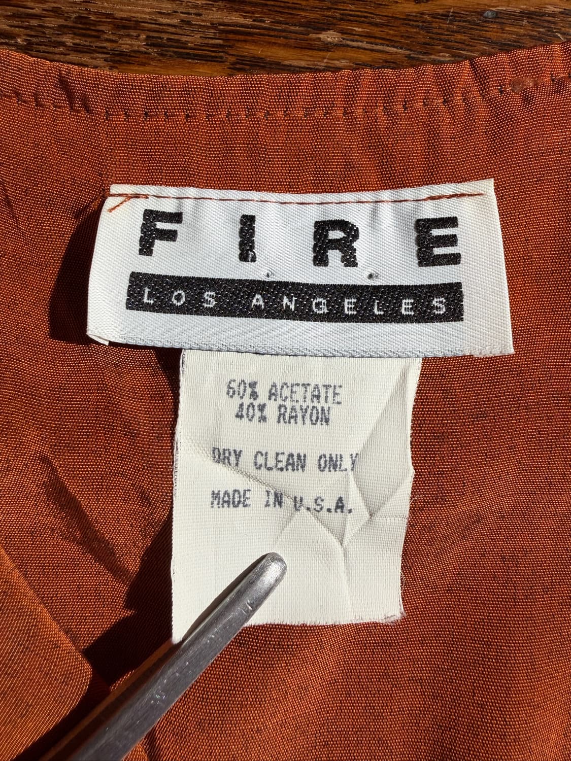 90s FIRE LOS ANGELES (Made In U.S.A) 상품이미지10