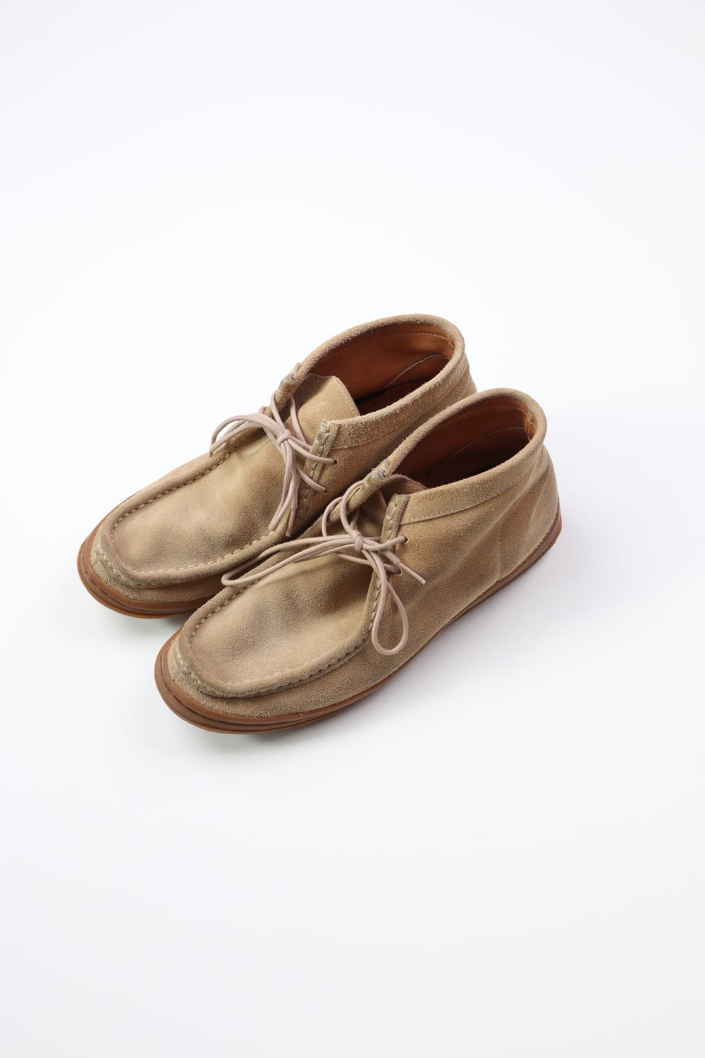  Manebu 미드 스웨이드 부츠 샌드 베이지 상품이미지2