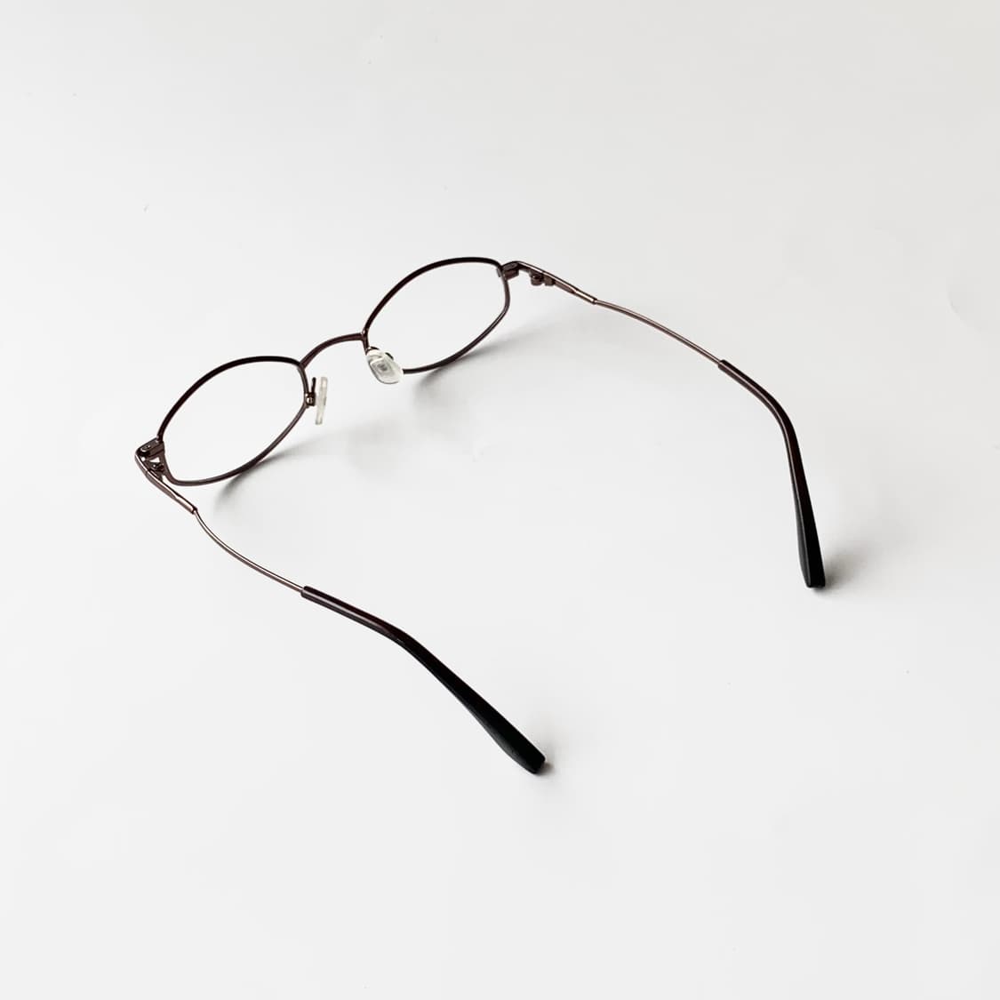 897 데드스탁 빈티지 브라운 소형사이즈 클래식 픽키안경 상품이미지5