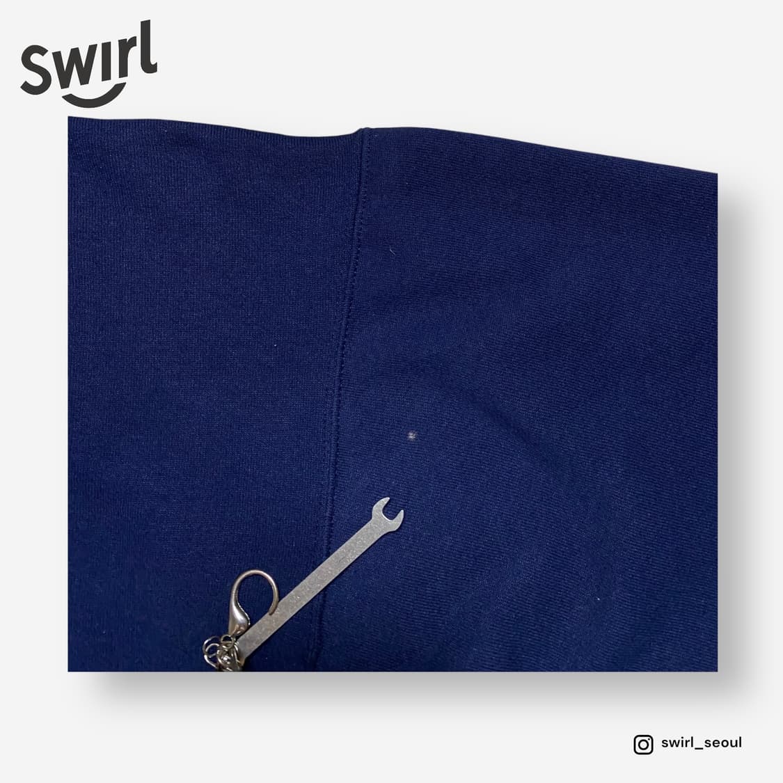 🌊Hanes Navy sweatshirts 상품이미지7