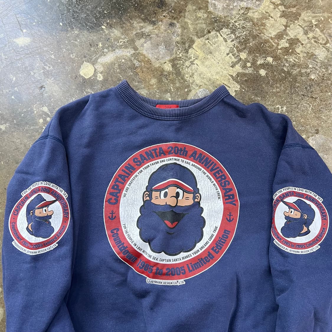 L) 캡틴산타 빈티지 스웻셔츠 맨투맨 티셔츠 맨투맨티 메이드인 재팬 상품이미지4