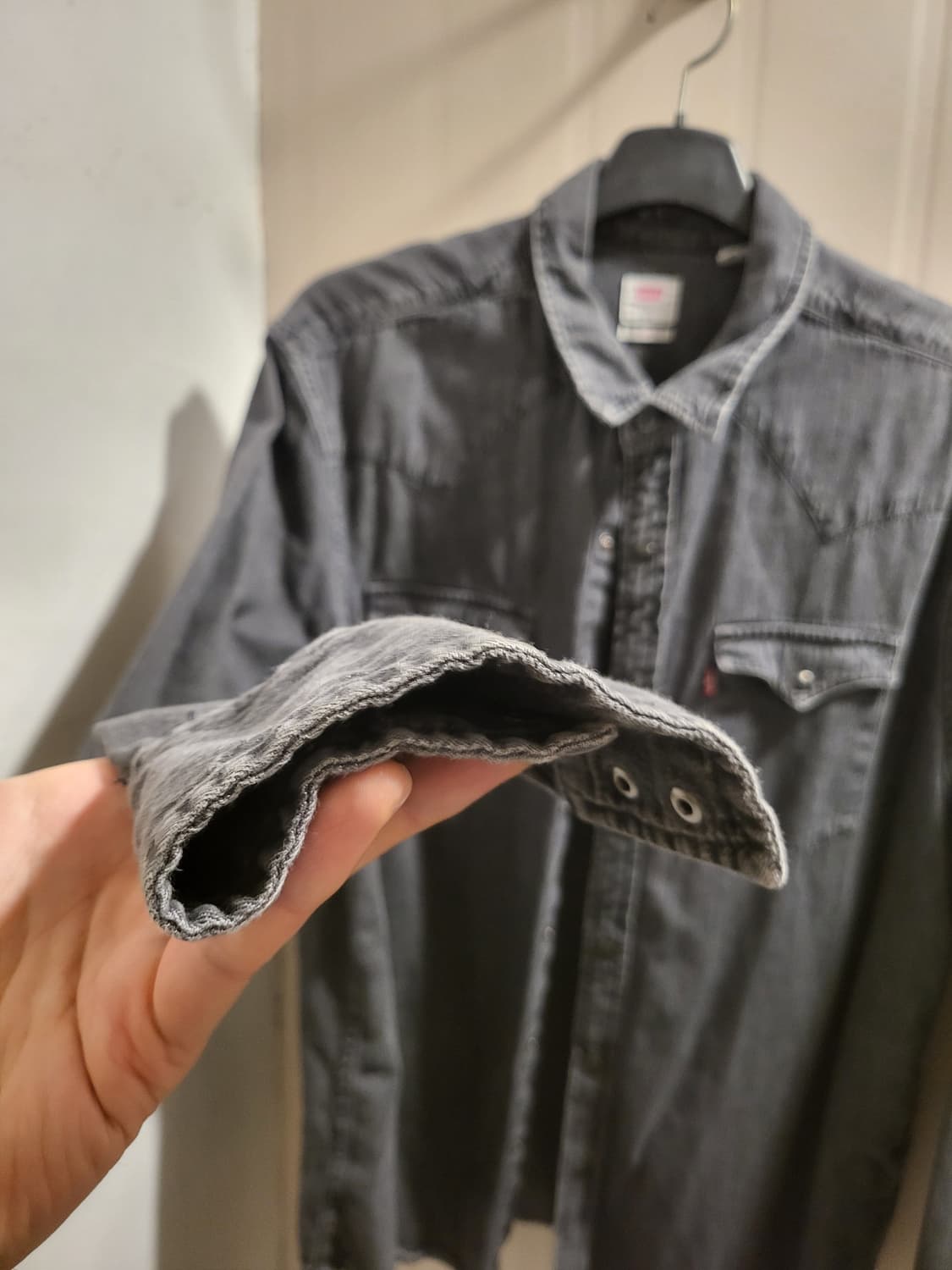 리바이스 웨스턴 데님 셔츠 상품이미지4