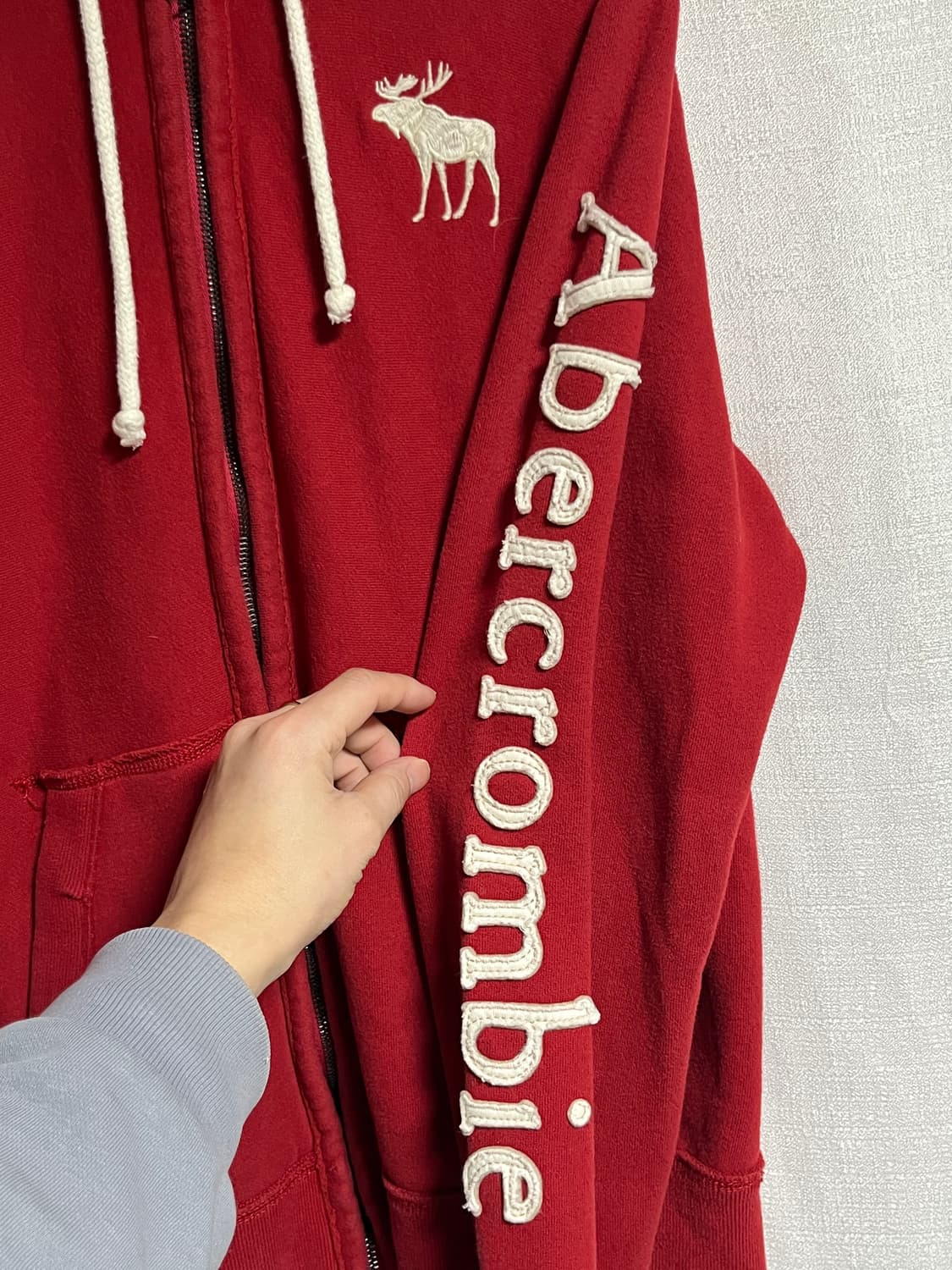 공용 아베크롬비 머슬핏 후드집업 L 상품이미지3