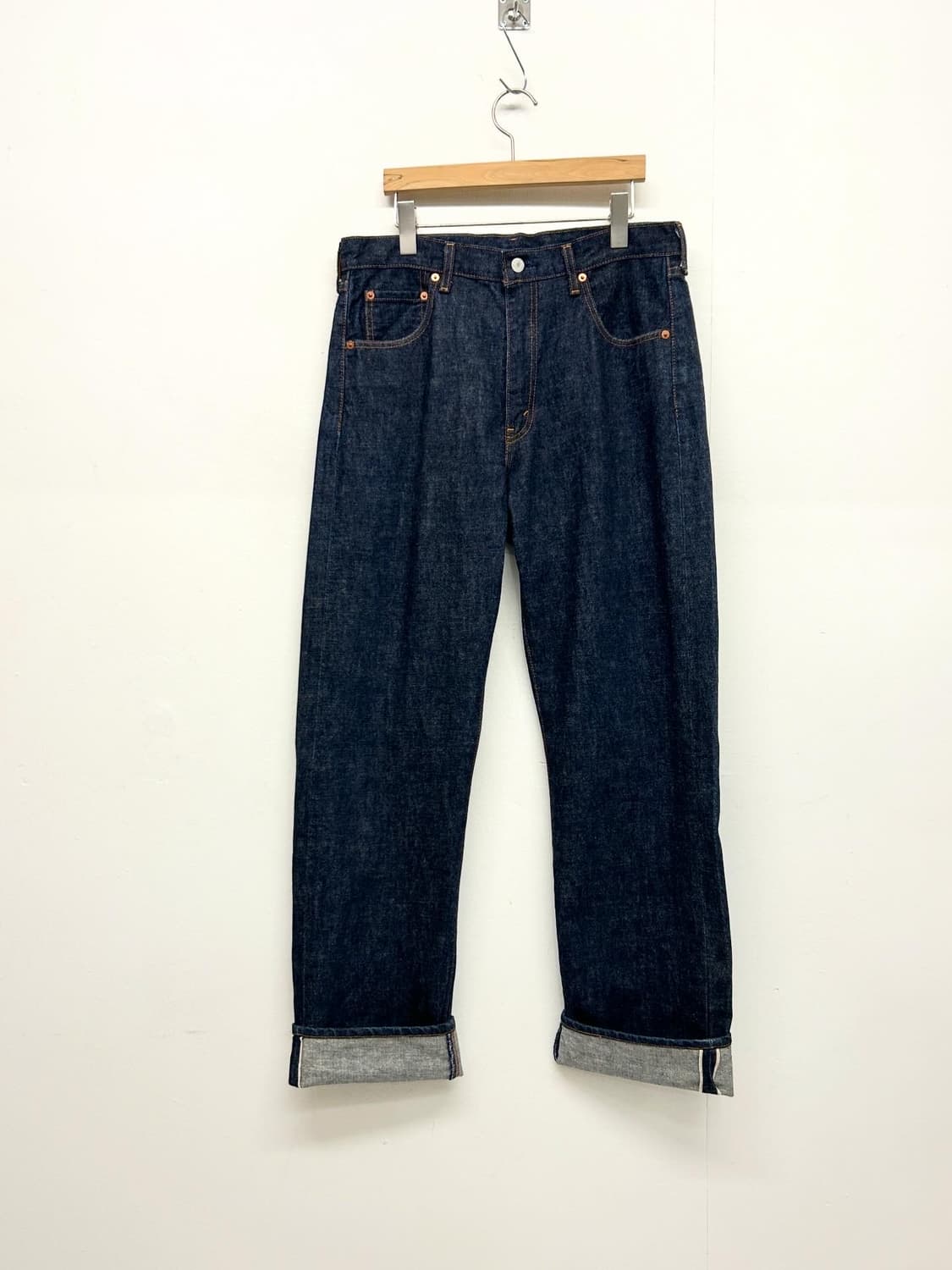 90s JPN 리바이스 502XX 빅E 셀비지 데님 팬츠 상품이미지1