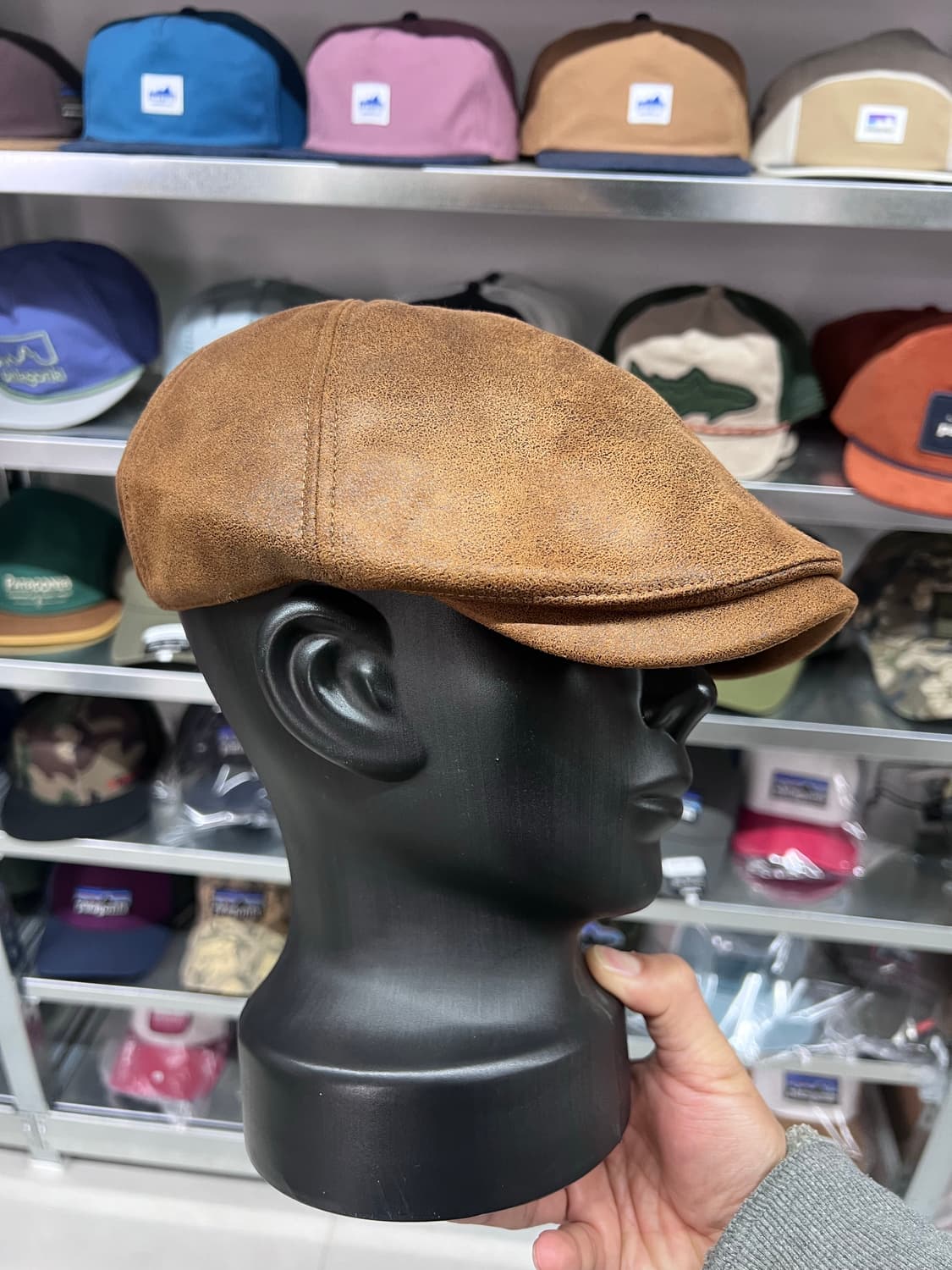 무스탕 크렉 헌팅캡 상품이미지1