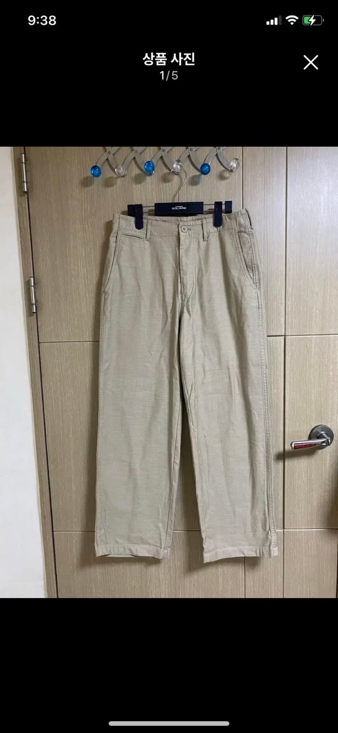 MUSINSA 무신사 백 사틴 와이드 오피서 팬츠 30사이즈 상품이미지1