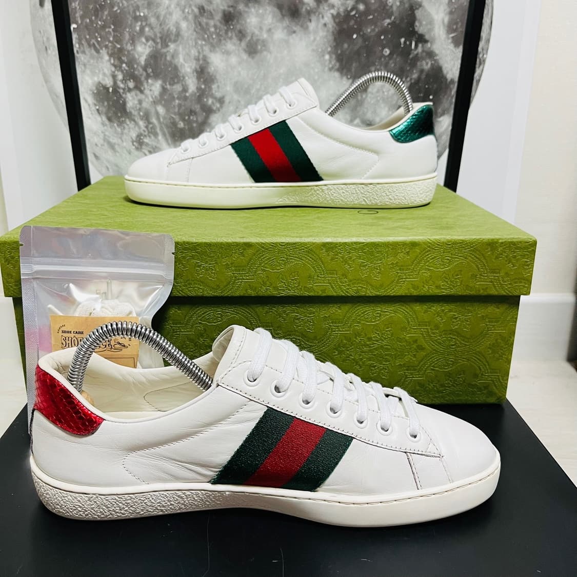 정품 6.5) 구찌 에이스 스네이크 스니커즈 265~270 상품이미지2