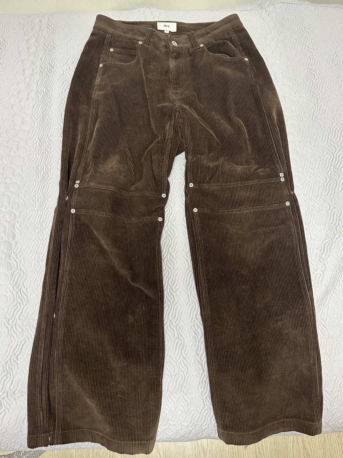 IEY 코듀로이 팬츠 상품이미지1
