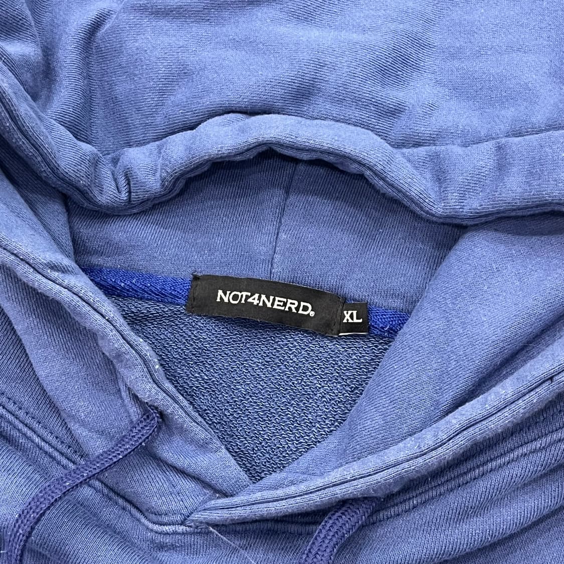 XL 낫포너드 블루 후드티 상품이미지6