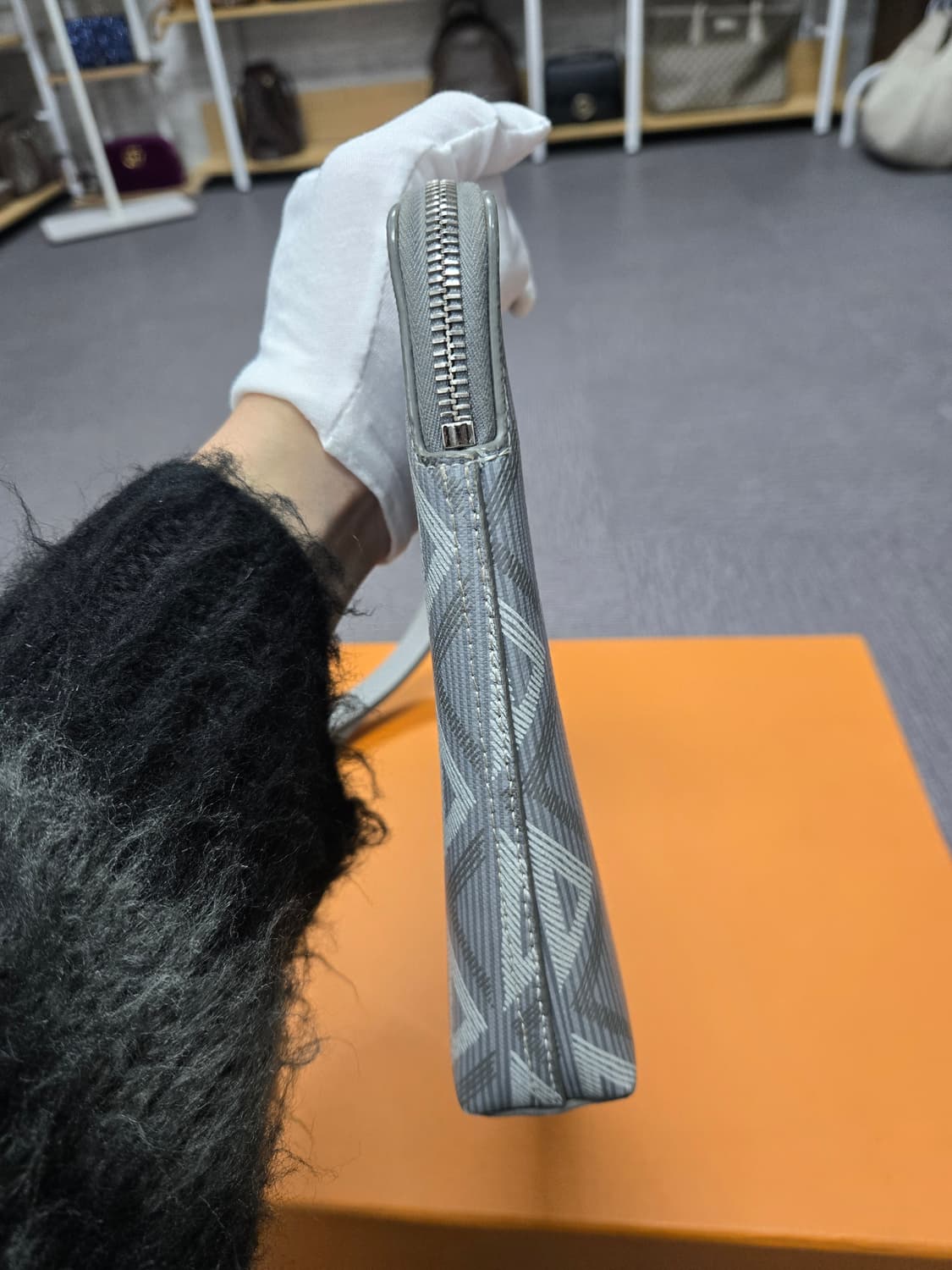 [특가][정품] 디올 다이아몬드 클러치백 상품이미지4