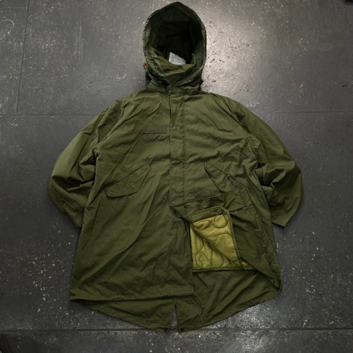 100 80s 미군 오리지날 지브롤터사 M65 개파카 상품이미지1