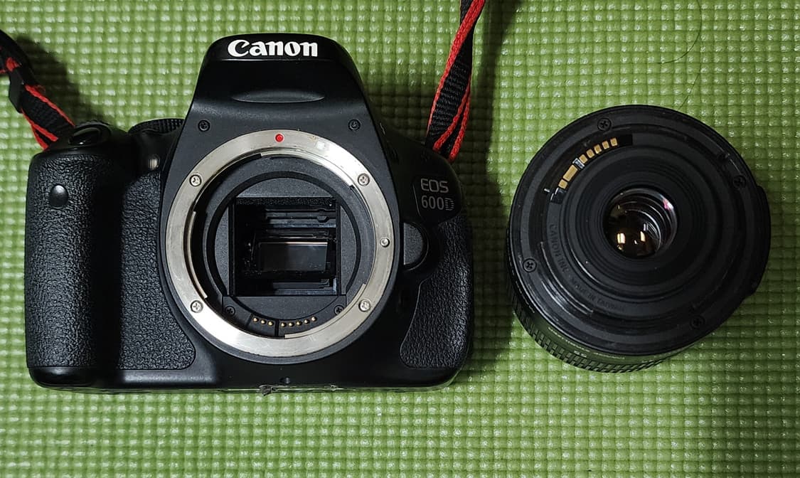 캐논 카메라 dslr 600d와 18-55mm 렌즈 팝니다. 상품이미지7