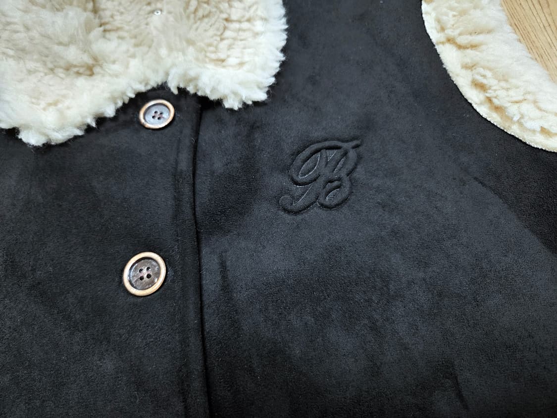 비터셀즈(BITTER CELLS) 크루아상 베스트무스탕 프리사이즈 새상품 상품이미지4