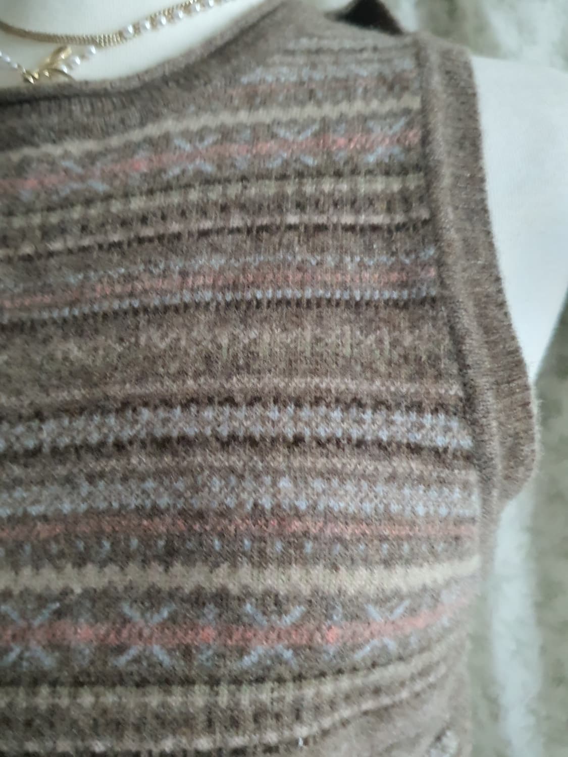 [히피룩] Osborne 패턴 니트 55사이즈 상품이미지2