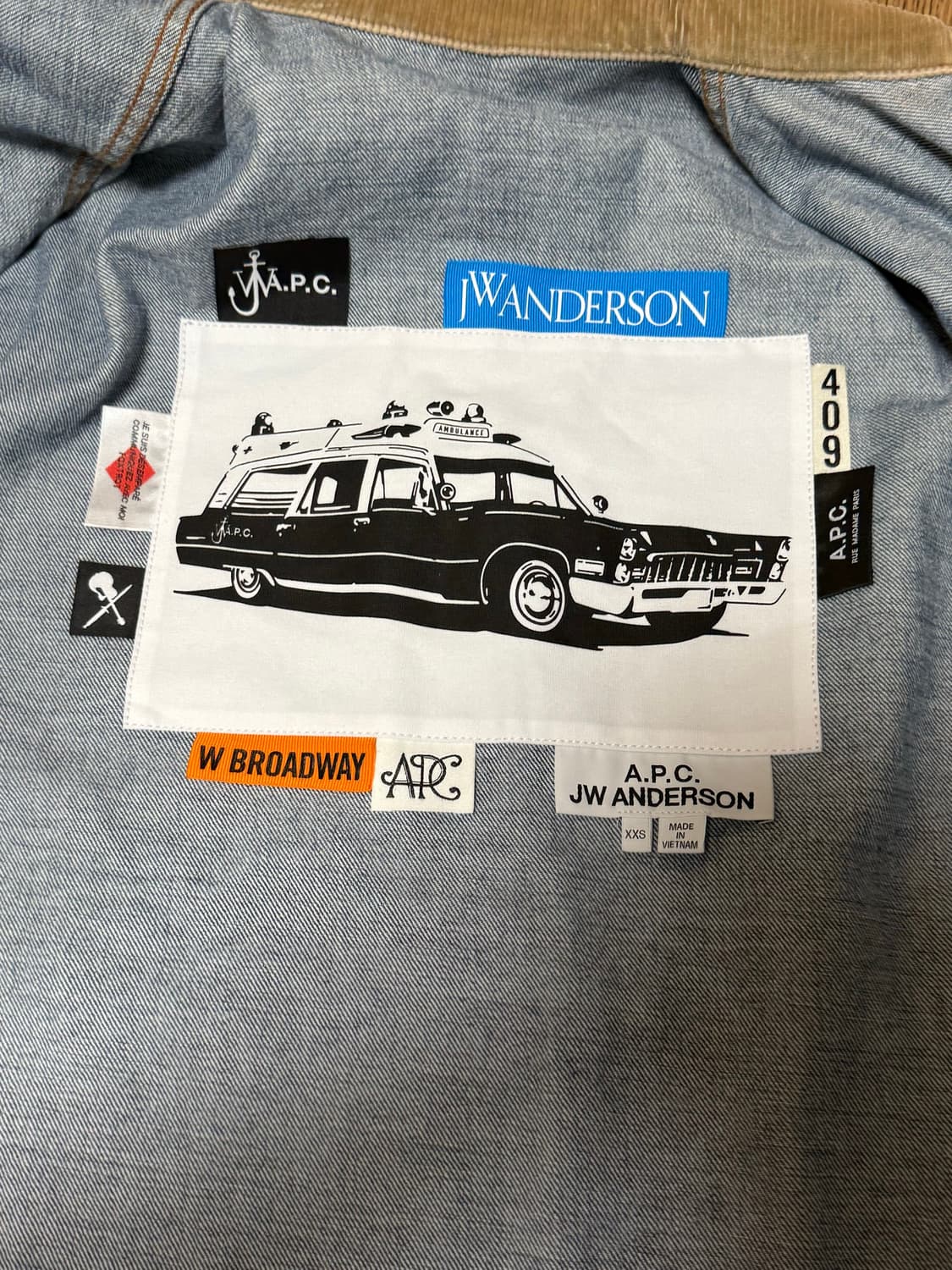 A.P.C.(아페쎄) × JW Anderson 데님 자켓 상품이미지6