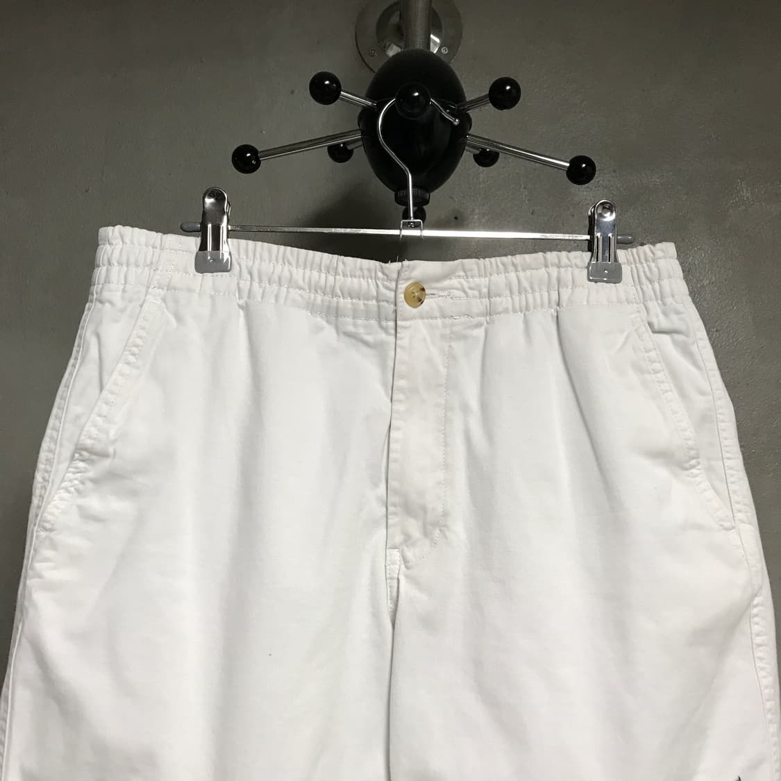 폴로 랄프로렌 QR 포니 반바지 화이트 M 상품이미지2