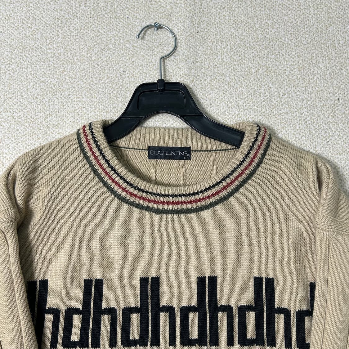 (L) 재팬빈티지 DOGHUNTING 패턴 니트 상품이미지4