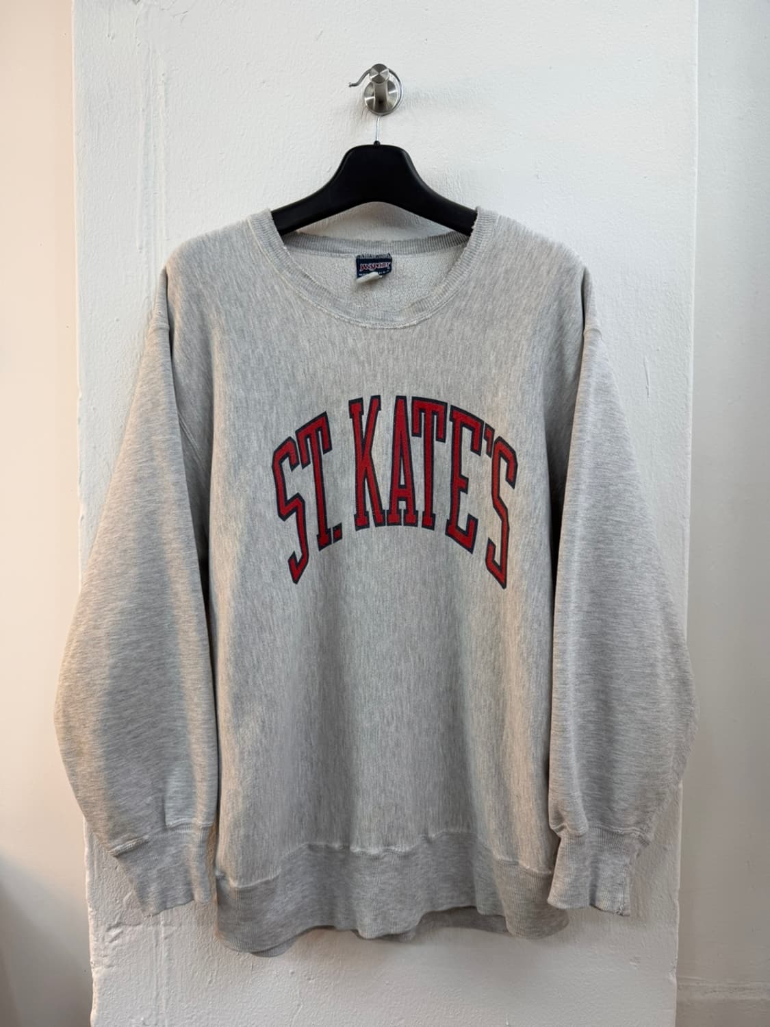 90s 잔스포츠 ST. Kates 빈티지 맨투맨 스웻셔츠  상품이미지1