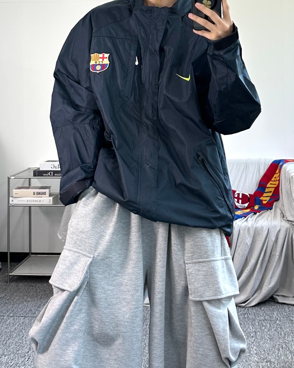 나이키 07-08 바르셀로나 바람막이 L 상품이미지3