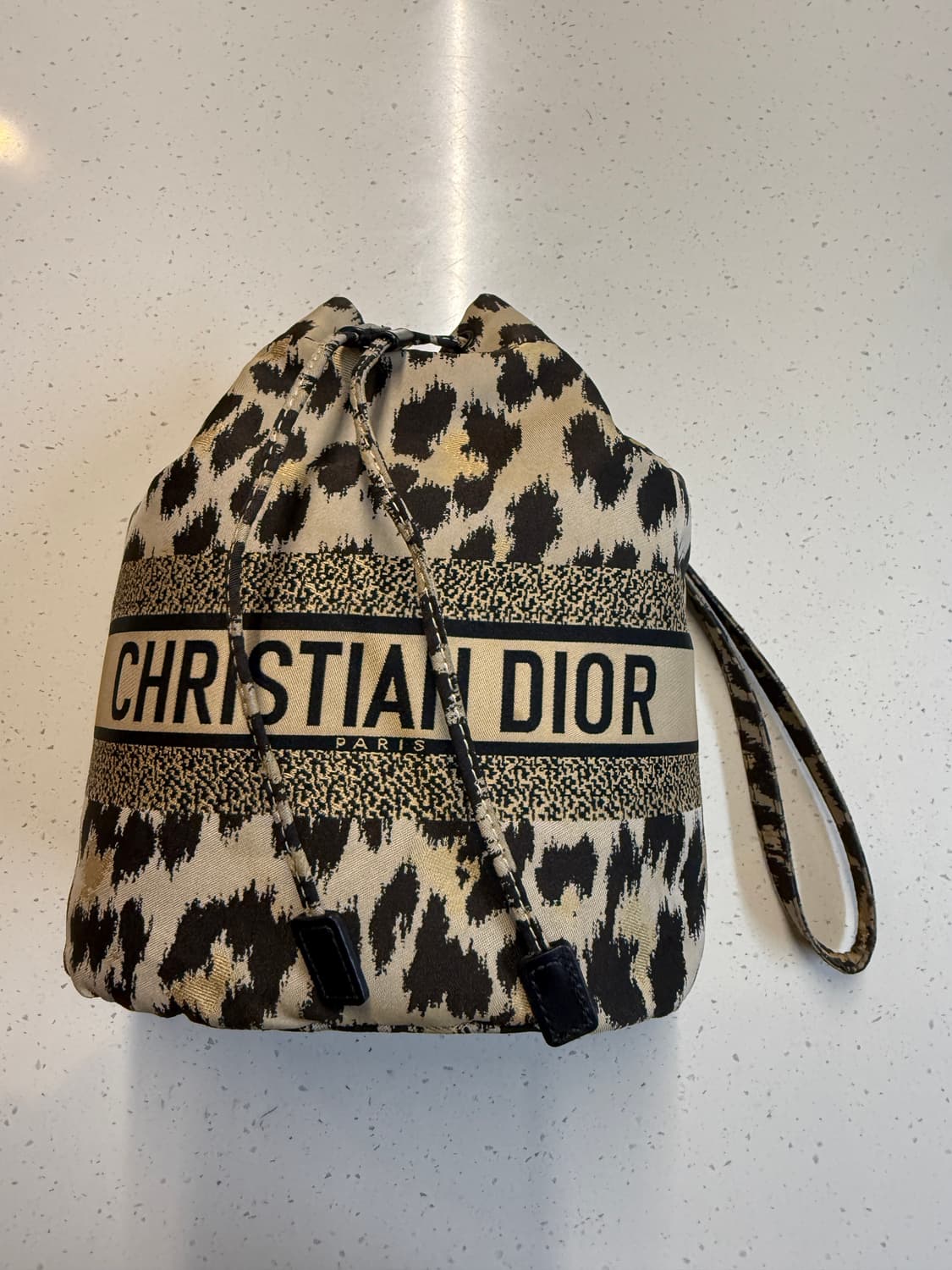 디올 트래블 호피 파우치백 상품이미지1