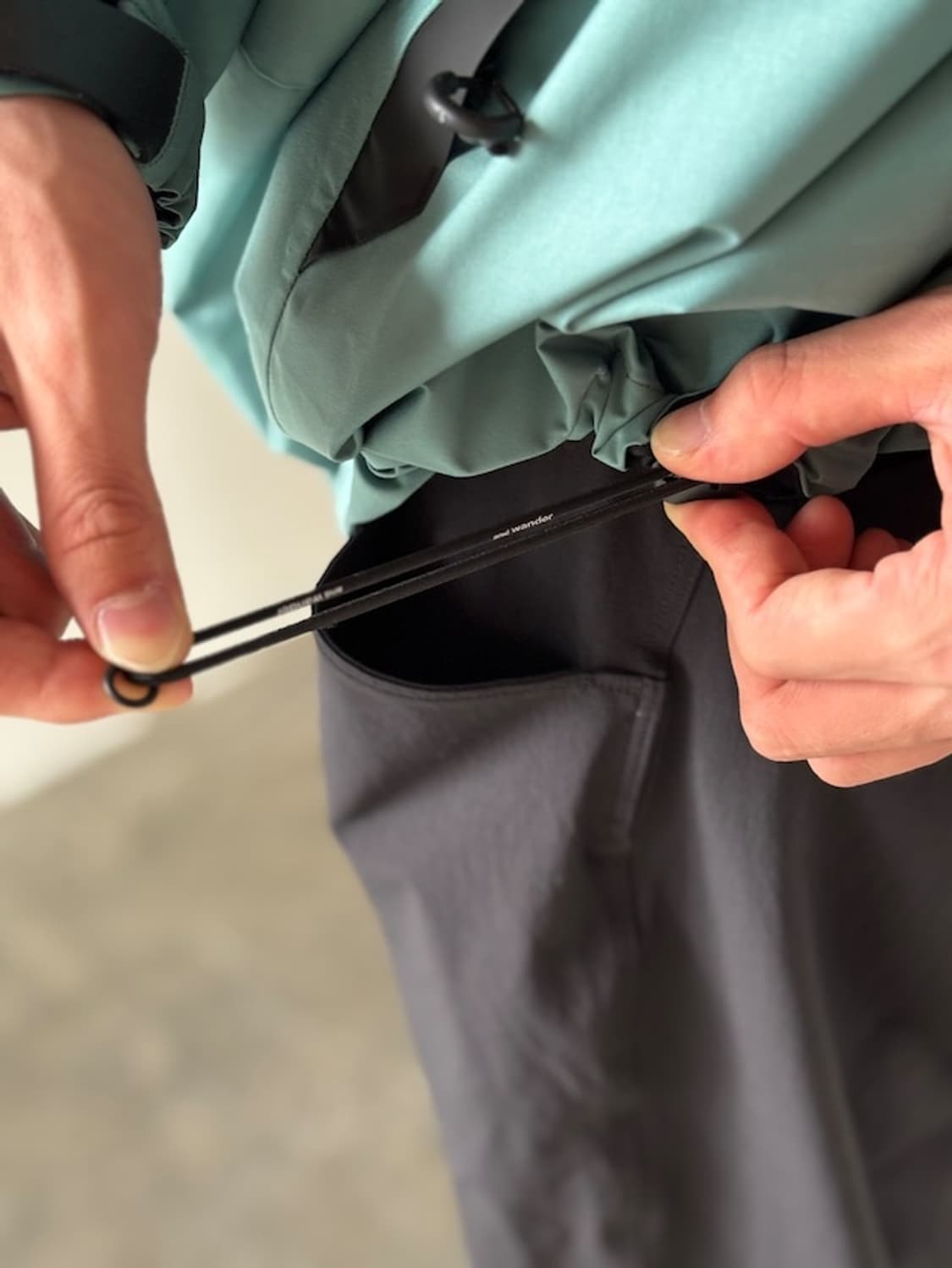 [XL] 앤드원더 2.5L 하이킹 레인자켓 상품이미지3