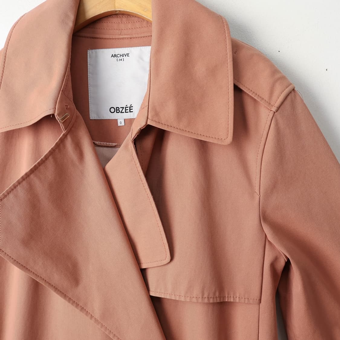 44/오브제 코튼 트렌치코트 상품이미지3