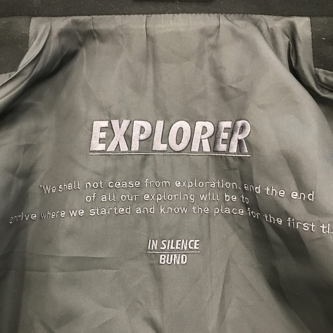 인사일런스 x 분트 캐시미어 더블 모직코트 [M] 상품이미지3