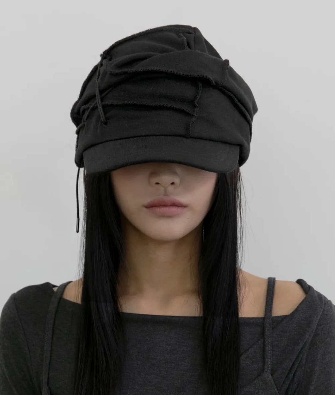 플레어업 Soi Draped Cap black 상품이미지1
