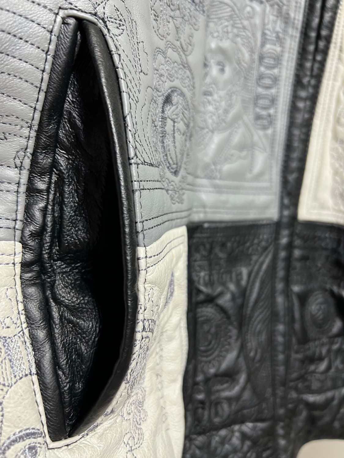 이태리 램스킨 머니패치 가죽자켓 상품이미지5