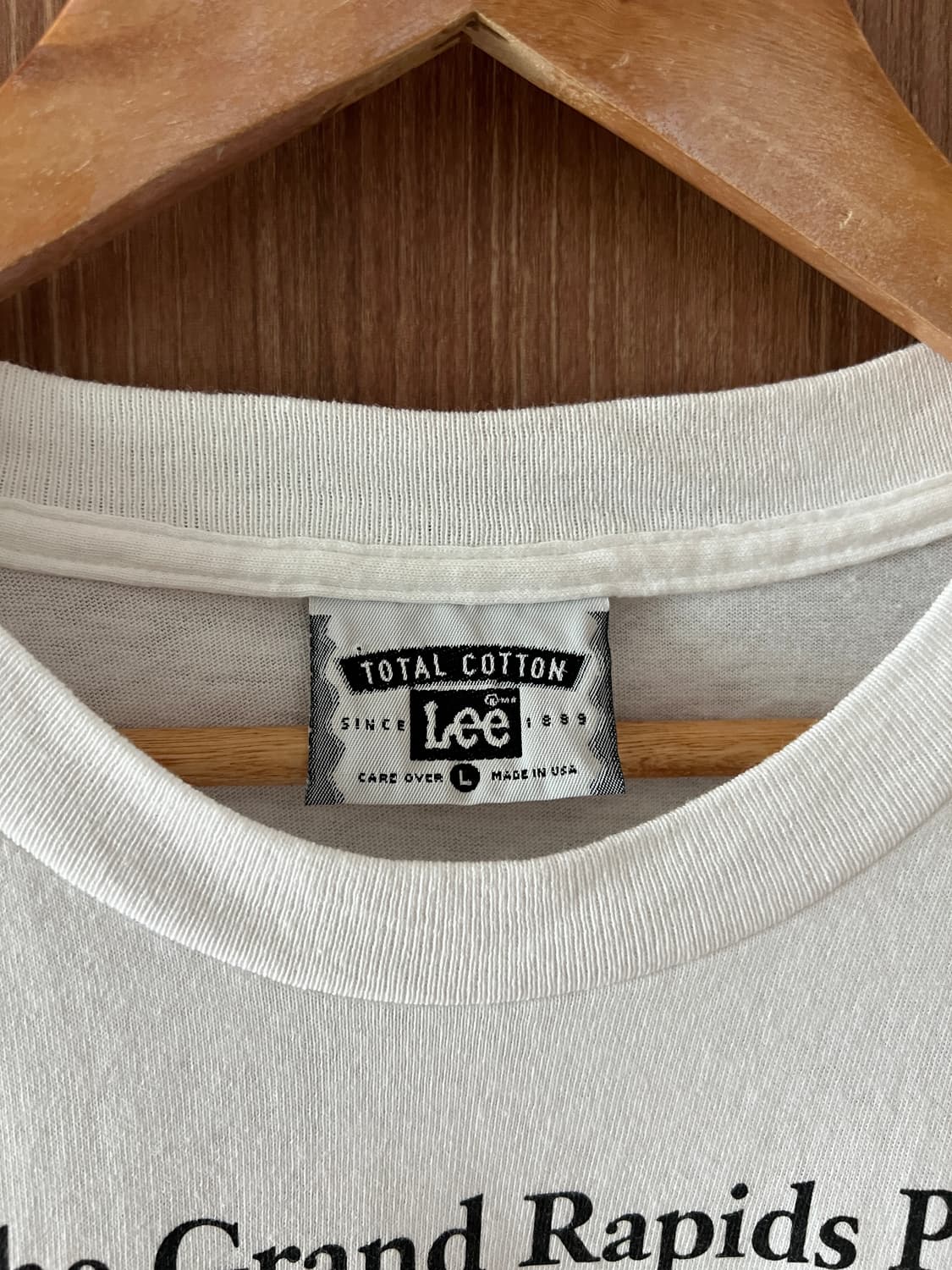 90’s Lee 프린팅 반팔티  Made in USA L 상품이미지3