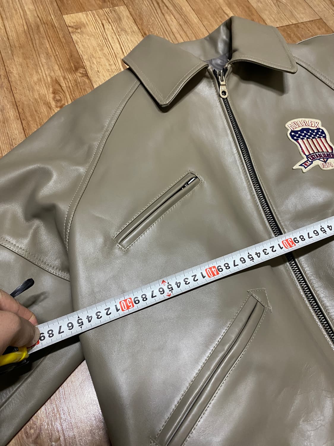 아비렉스 가죽 자켓 Xl 상품이미지9