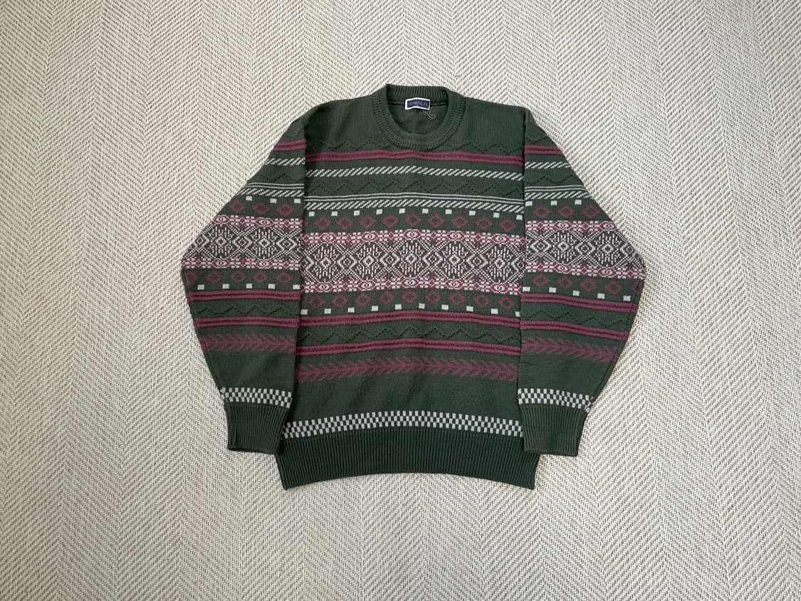 빈티지 노르딕 니트 J03530 상품이미지1