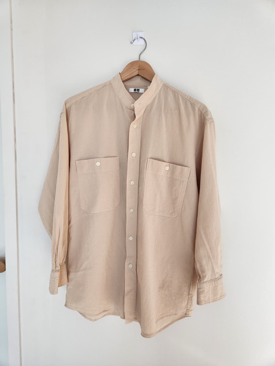 유니클로 U 스트라이프 셔츠 상품이미지2