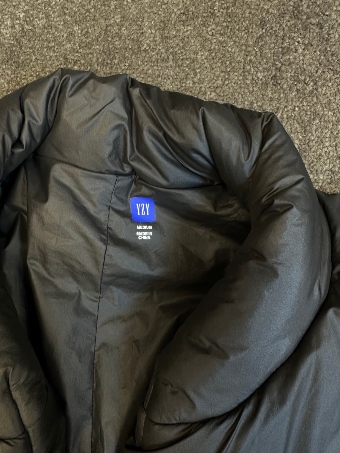 이지 갭 엔지니어드 바이 발렌시아가 라운드 재킷 블랙 M 상품이미지4