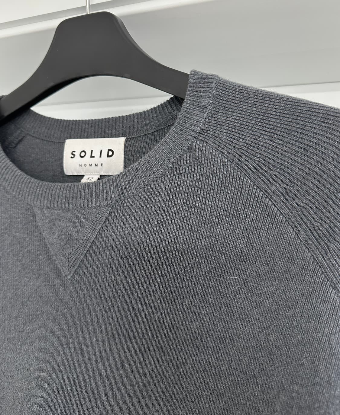 [솔리드옴므]  남성 100% 캐시미어 니트 상품이미지3